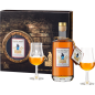 Preview: Säntis Himmelberg Whisky mit 2 Nosing-Gläsern im Geschenkpaket
