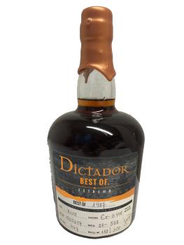 Dictador Best of 1987 Rum aus Kolumbien