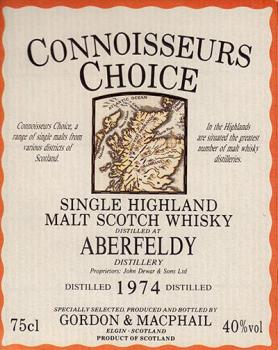 Aberfeldy 1974 SMC
