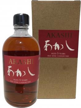 Akashi Single Malt Whisky 5 Years Old Red Wine Cask