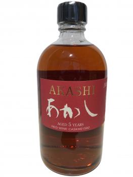 Akashi Single Malt Whisky 5 Years Old Red Wine Cask