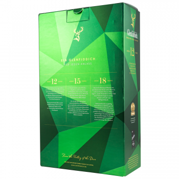 Glenfiddich 12 Jahre - Geschenkset mit 2 Tumblern