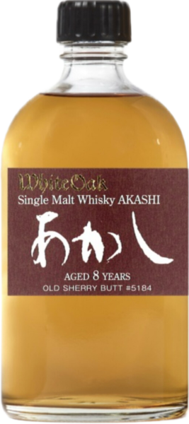 Akashi Single Malt Whisky 8 Years Old Sherry Cask