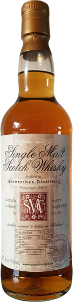 Glenrothes 2011 SMC - 6 Years