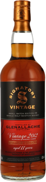 Glenallachie 2012/2024 - Signatory Vintage Small Batch #8