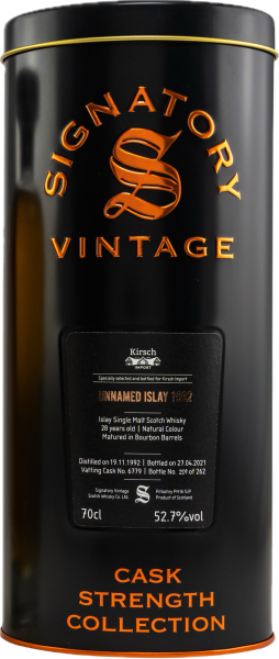 Unnamed Islay 1992/2021 - 28 Years Old Signatory Vintage CS