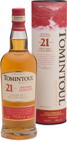 Tomintoul 21 Years Single Malt Whisky