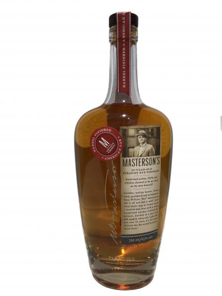 Masterson’s American Oak Finish - 10 Years Old Whiskey